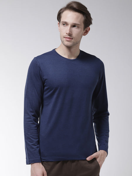 Round Neck T-Shirt-Navy