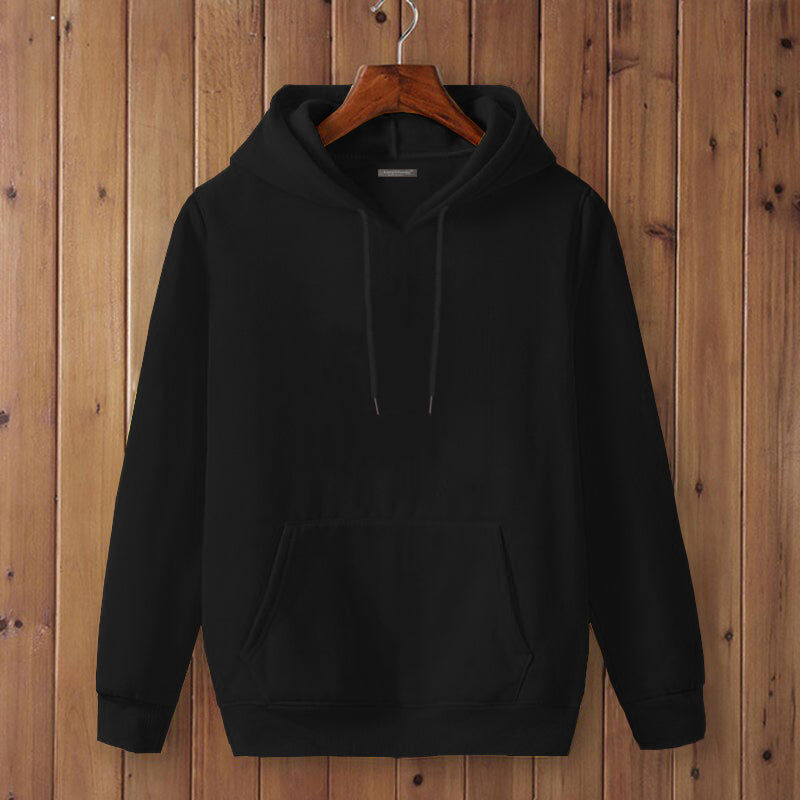 Black kangaroo online hoodie