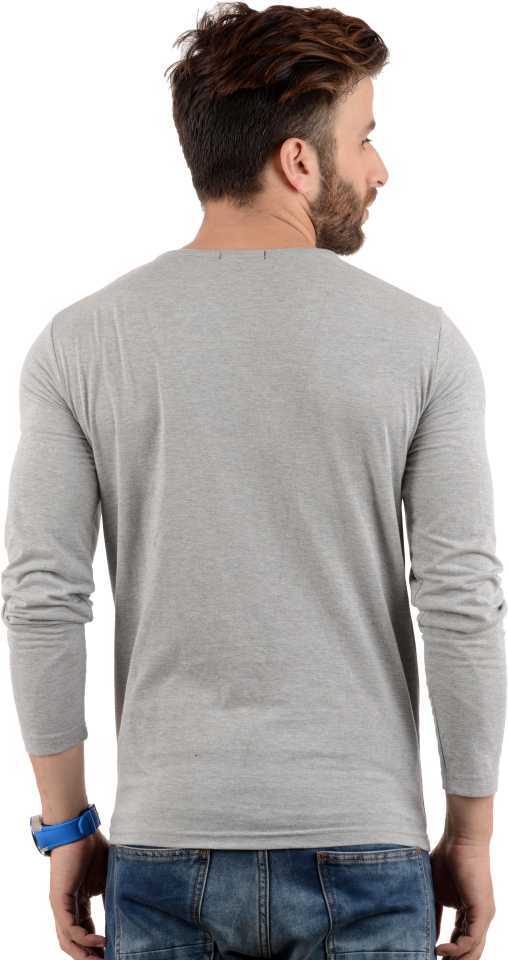 Cotton Full Sleeve Henley Neck Combo T-Shirt, (Pack of 5) T Shirt For Man by LAZYCHUNKS.